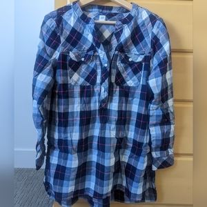 Gap Plaid Top